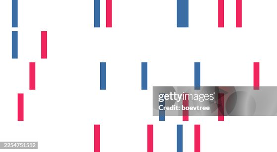 Red blue stripe rhythm interval arranging pattern background Red blue stripe rhythm interval arranging pattern background