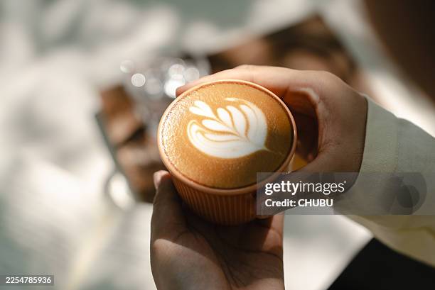 coffee in the morning - cappuccino stock pictures, royalty-free photos & images