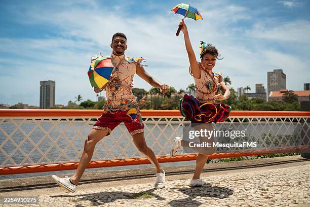 carnaval in recife - street performer stock pictures, royalty-free photos & images
