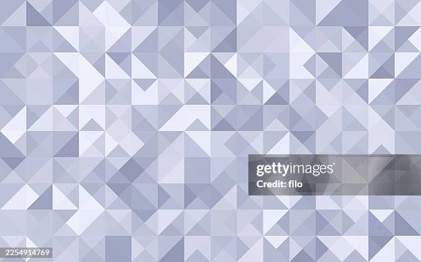 gray silver geometric triangle abstract pattern background - tree camo stock illustrations