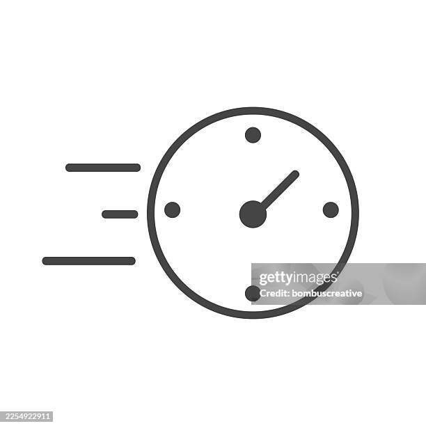clock icon vector illustration design - long time stock illustrations