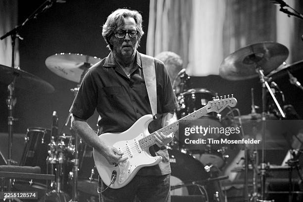 Eric Clapton performs at the Power Balance Pavilion on March 3, 2011 in Sacramento, California.