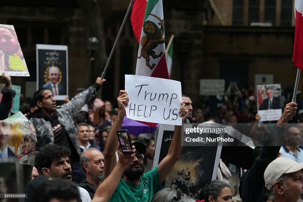 Protest Against Iranian Government In Sydney