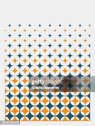 Geometric half tone seamless pattern Geometric half tone seamless pattern