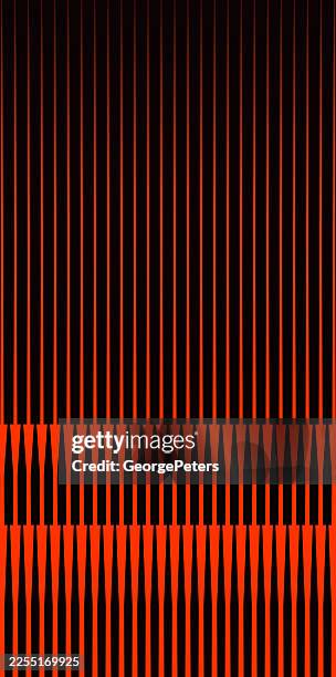 striped abstract background with multi-layered effect - window blinds stock illustrations
