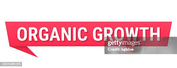 organic growth - red speech bubble on blank background - organic rectangle shape stock illustrations