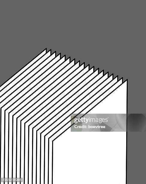 abstract polygon outline pattern geometric background - 3d architecture model stock illustrations