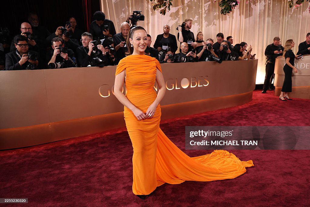 US-ENTERTAINMENT-FILM-TELEVISION-AWARD-GLOBES-ARRIVALS