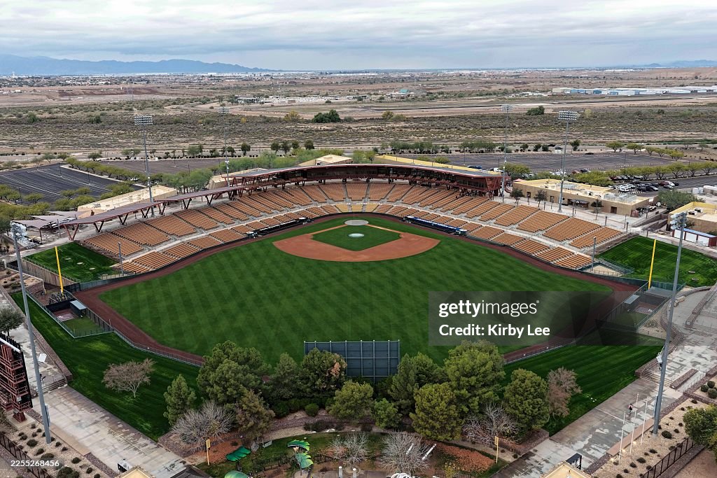 Camelback Ranch Field A general aerial view of Camelback Ranch on January 07, 2026 in... News ...
