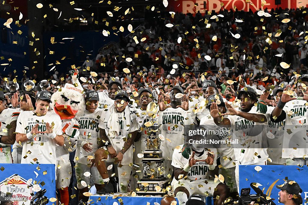 College Football Playoff Semifinal - Vrbo Fiesta Bowl: Miami v Ole Miss