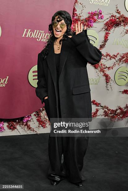 Odessa A'zion attends The Hollywood Reporter and Spotify host Nominees Night: an official Golden Week event at The Lot at Formosa on January 08, 2026...
