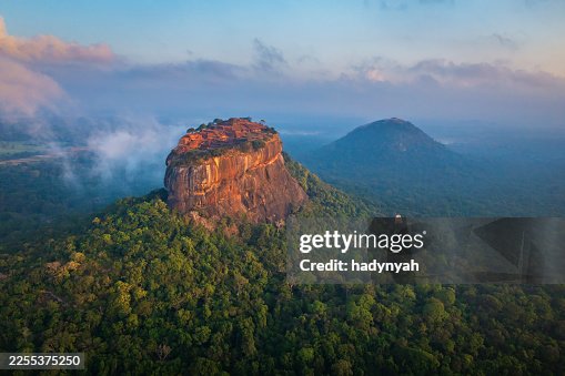 Sigiriya Rock from above, Central Province, Sri Lanka Sigiriya Rock from above, Central Province, Sri Lanka