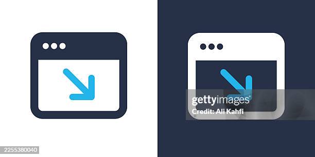 landing page glyph solid icon. solid icon that can be applied anywhere, simple, pixel perfect and modern style. - computer tech support stock illustrations