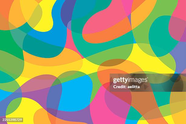 abstract multicolored background. - bubble gum bubble stock illustrations
