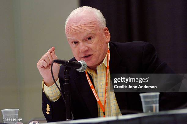 American national security expert Richard Clarke speaks, during the third annual Netroots Nation conference's 'Your Government Failed You: Breaking...