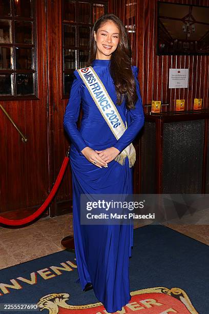 Miss France 2026 Hinaupoko Deveze attends the Performance Of Tempo Show By Cirque d'Hiver Bouglione For 1,600 Hospitalized Children at Cirque...