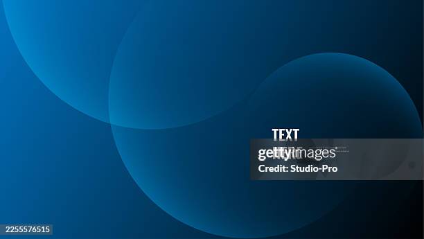 abstract dark blue wave background - blue bokeh stock illustrations