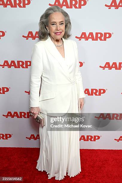 Kathy Bates attends the 2026 Annual Movies for Grownups Awards with AARP at Beverly Wilshire, A Four Seasons Hotel on January 10, 2026 in Beverly...