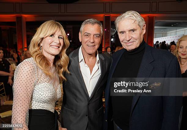 Laura Dern, George Clooney, and Michael Nouri attend the 2026 Annual Movies for Grownups Awards with AARP at Beverly Wilshire, A Four Seasons Hotel...