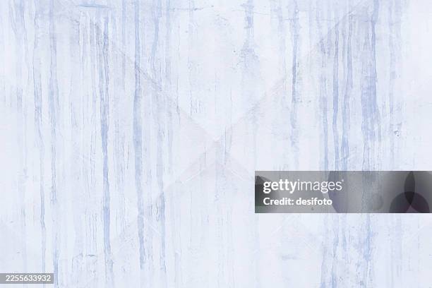 empty blank white gray colored folded crushed creased wrinkled striped textured thick paper or stained whitewashed wall with flowing trickling water stains horizontal grunge abstract vector backgrounds with slanted crossing lines markings and crease marks - fourth wall stock illustrations