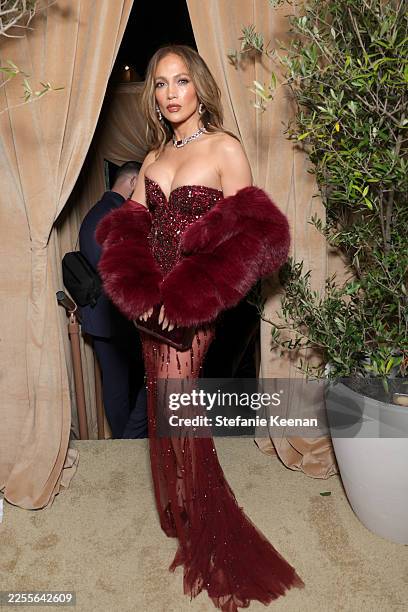 Jennifer Lopez attends Vanity Fair and Amazon MGM Studios Celebrate Awards Season 2026 at Bar Marmont on January 10, 2026 in Los Angeles, California.