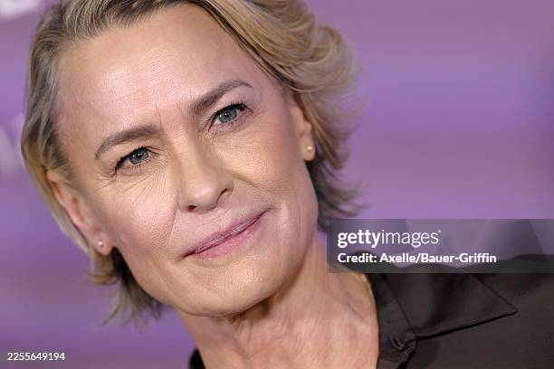Robin Wright attends the 2026 BAFTA Tea Party at Four Seasons Hotel Los Angeles at Beverly Hills on January 10, 2026 in Los Angeles, California.