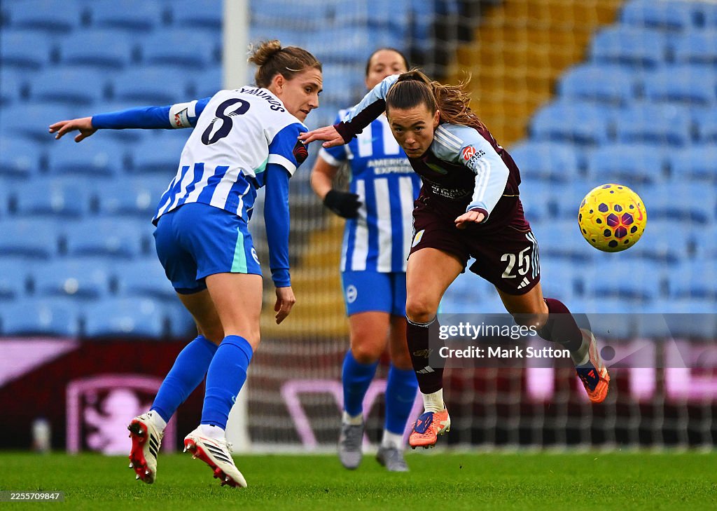 Aston Villa v Brighton & Hove Albion - Barclays Women's Super League