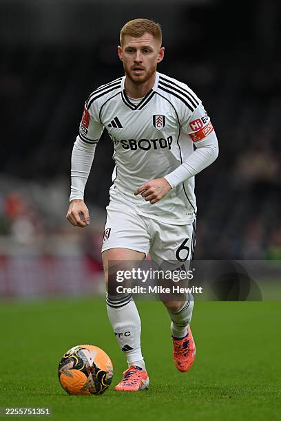 Terry Reed Middlesbrough Harrison Reed of Fulham in action during the Emirates FA Cup Third ...