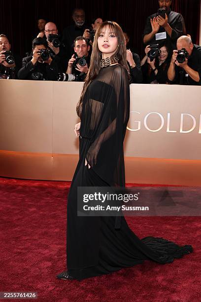 Lalisa Manobal attends the 83rd Annual Golden Globe Awards at The Beverly Hilton on January 11, 2026 in Beverly Hills, California.