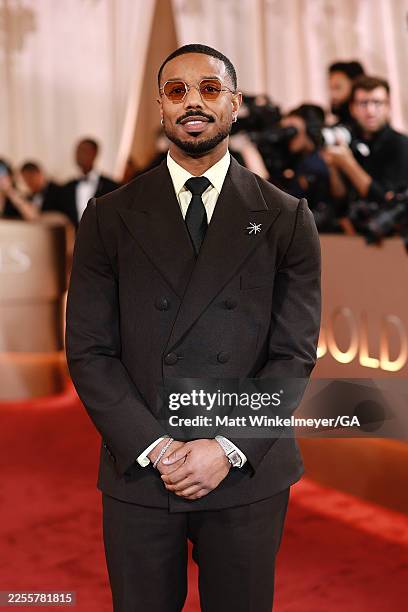 Michael B. Jordan attends the 83rd annual Golden Globe Awards at The Beverly Hilton on January 11, 2026 in Beverly Hills, California.