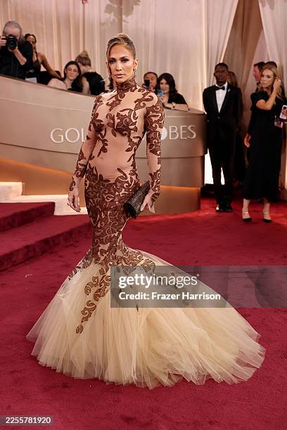 Jennifer Lopez attends the 83rd annual Golden Globe Awards at The Beverly Hilton on January 11, 2026 in Beverly Hills, California.