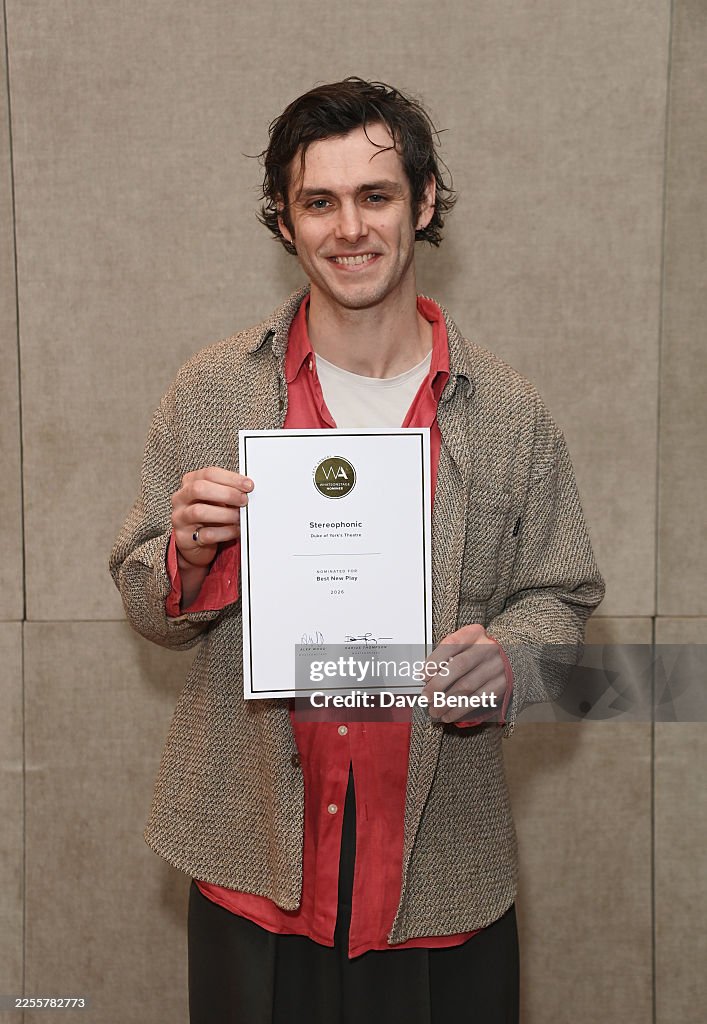 Luke Riddiford Jack Riddiford attends the WhatsOnStage Awards 2026 Nominees... News ...