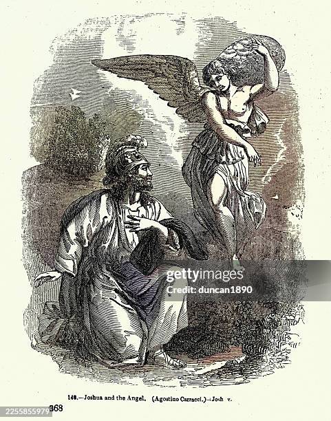 Antique Illustration Angel Hug High-Res Vector Graphic - Getty Images