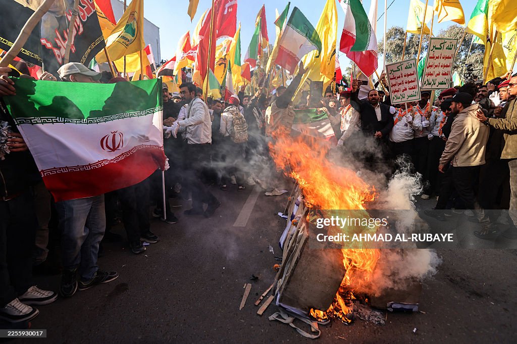 IRAQ-IRAN-US-ISRAEL-CONFLICT-PROTEST