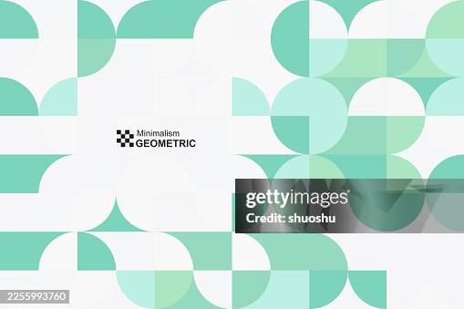 Abstract green minimal geometric round bubble poster horizontal background Abstract green minimal geometric round bubble poster horizontal background