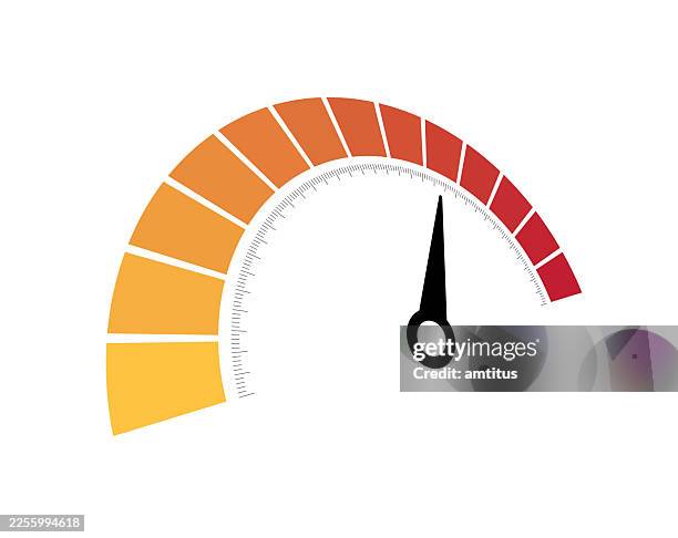 speedometer values - gas pedal stock illustrations