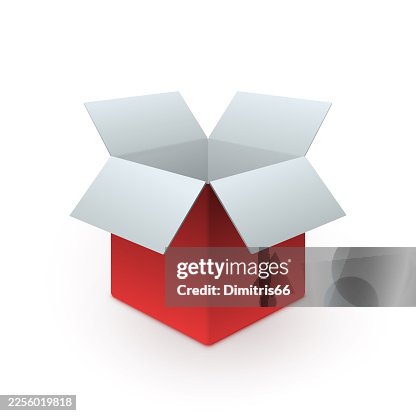 Open, empty box icon Open, empty box icon