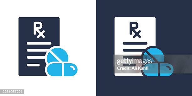 prescription glyph solid icon. solid icon that can be applied anywhere, simple, pixel perfect and modern style. - operating room stock illustrations