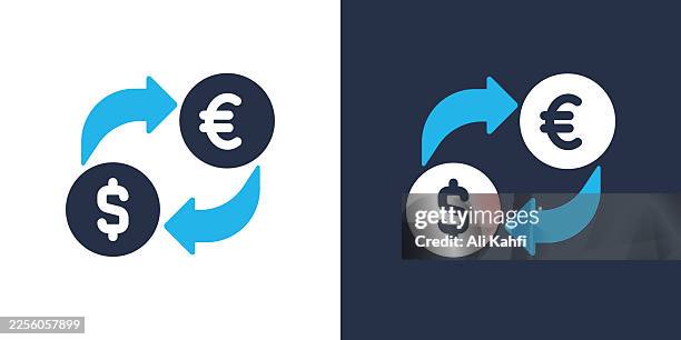 money exchange glyph solid icon. solid icon that can be applied anywhere, simple, pixel perfect and modern style. - pay gap stock illustrations
