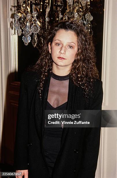 American actress Sara Gilbert attends the Center for Population Options' Seventh Annual Nancy Susan Reynolds Awards, held at the Regent Beverly...