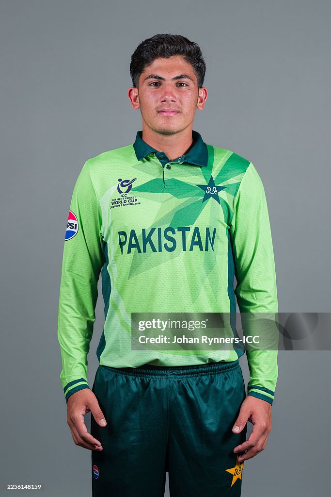 Niqab Shafiq Of Pakistan Poses For A Portrait Prior To The ICC U19 niqab-shafiq-of-pakistan-poses-for-a-portrait-prior-to-the-icc-u19