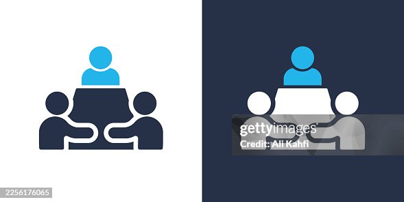 Meeting glyph solid icon. Solid icon that can be applied anywhere, simple, pixel perfect and modern style. Meeting glyph solid icon. Solid icon that can be applied anywhere, simple, pixel perfect and modern style.