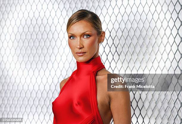 Bella Hadid attends the red carpet premiere for FX’s “The Beauty” at The Museum of Modern Art on January 14, 2026 in New York City.