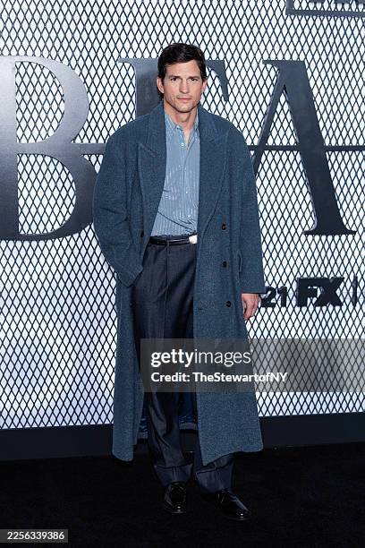 Ashton Kutcher attends FX's "The Beauty" New York Premiere at Museum of Modern Art on January 14, 2026 in New York City.