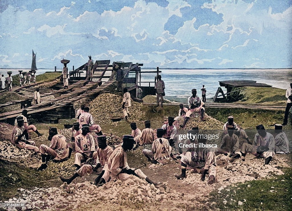 Prisoners, Labor Camp, Jamaica