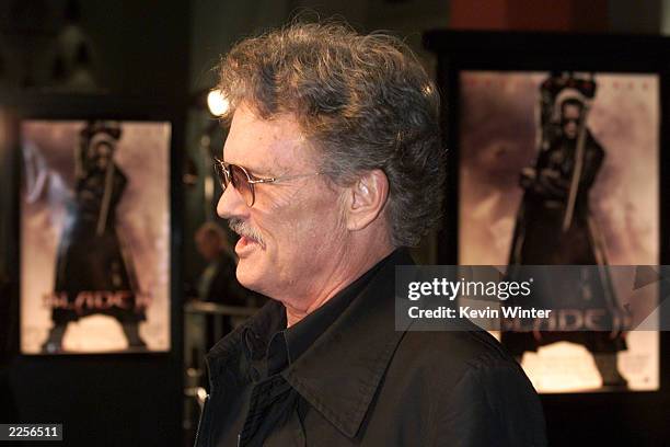 Kris Kristofferson at the premiere of "Blade ll" at the Chinese Theater in Los Angeles, Ca. Thursday, March 21, 2002. Photo by Kevin Winter/Getty...