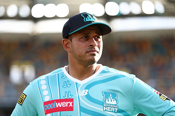 Usman Khawaja of the Heat ahead of the BBL match between Brisbane Heat and Sydney Sixers at the The Gabba, on January 18 in Brisbane, Australia