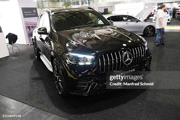 Mercedes AMG GLE 53 Hybrid 4Matic is seen during the Vienna Drive at Messe Wien on January 16, 2026 in Vienna, Austria. The Vienna Drive will be held...