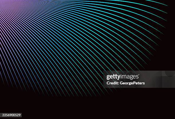 flowing curved stripes abstract backgrounds - clouds timelapse stock illustrations