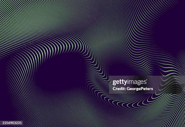 striped swirl pattern abstract background - dark background stock illustrations